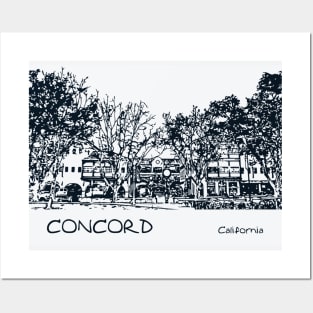 Concord California Posters and Art